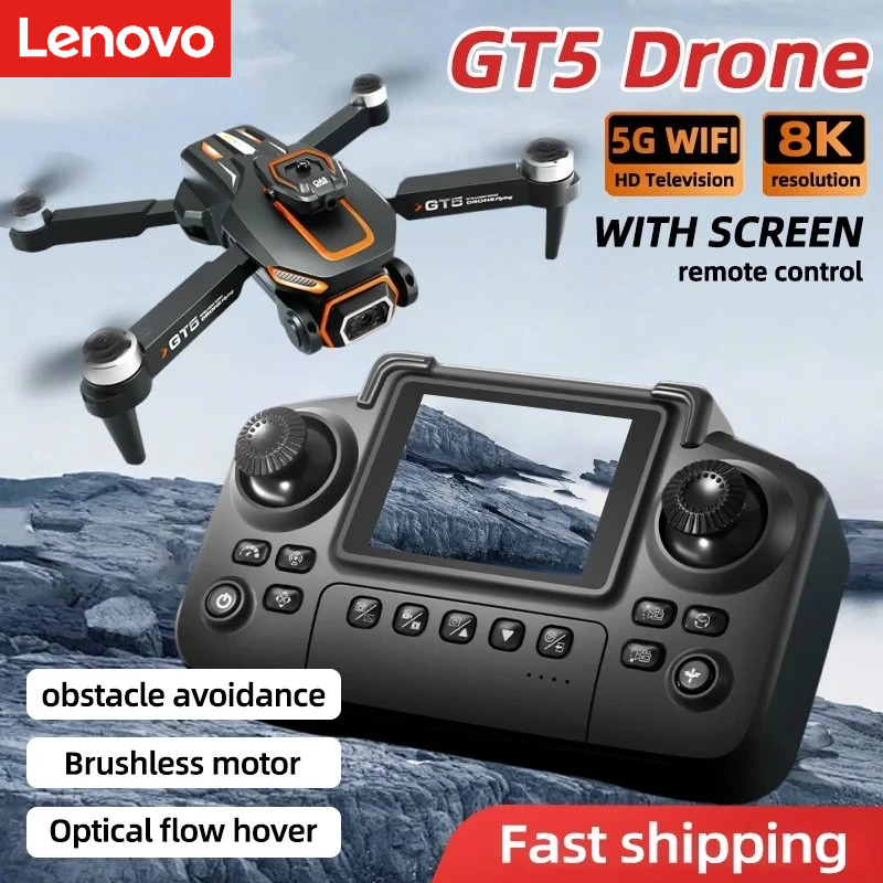 Rc Hobby China - Dron Lenovo GT5 Mini 4K HD