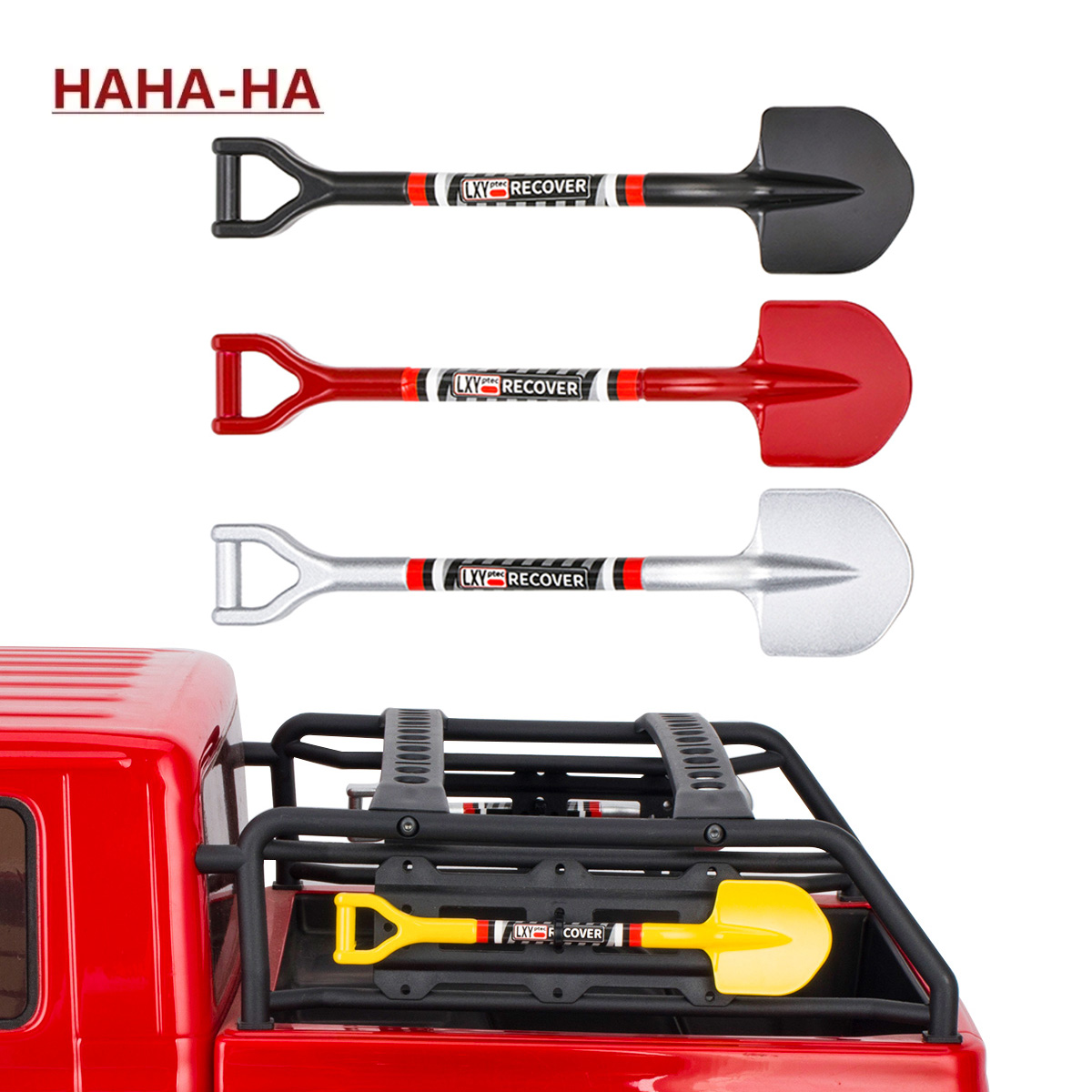 Rc Hobby Tools - Decoración de pala de Metal simulada,