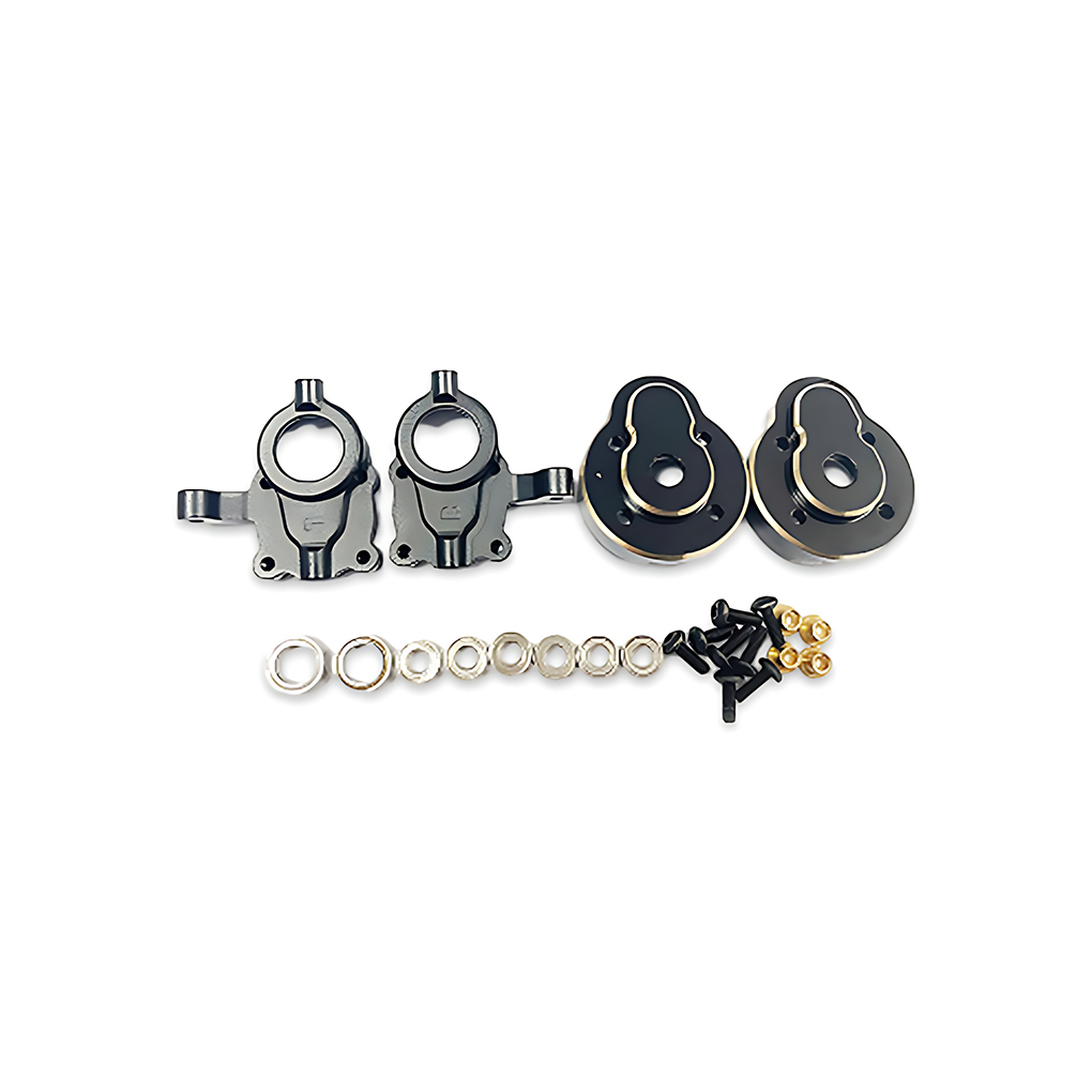 Rc Hobby Plus - Bloques de ruedas delanteras y traseras