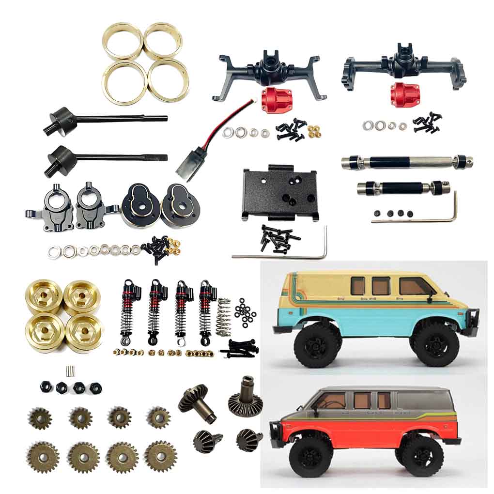 Rc Hobby Plus - Adaptador de cubo de rueda, amortiguador
