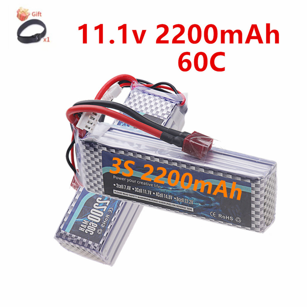 Rc Hobby Helicopter - Batería Lipo 3S 11.1V Deans T