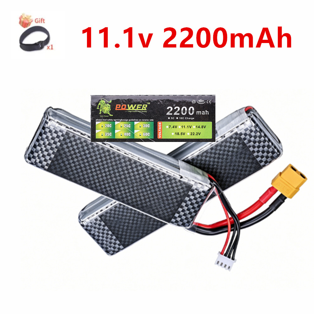 Rc Hobby Helicopter - Batería Lipo 3S 11.1V 2200mAh 35C