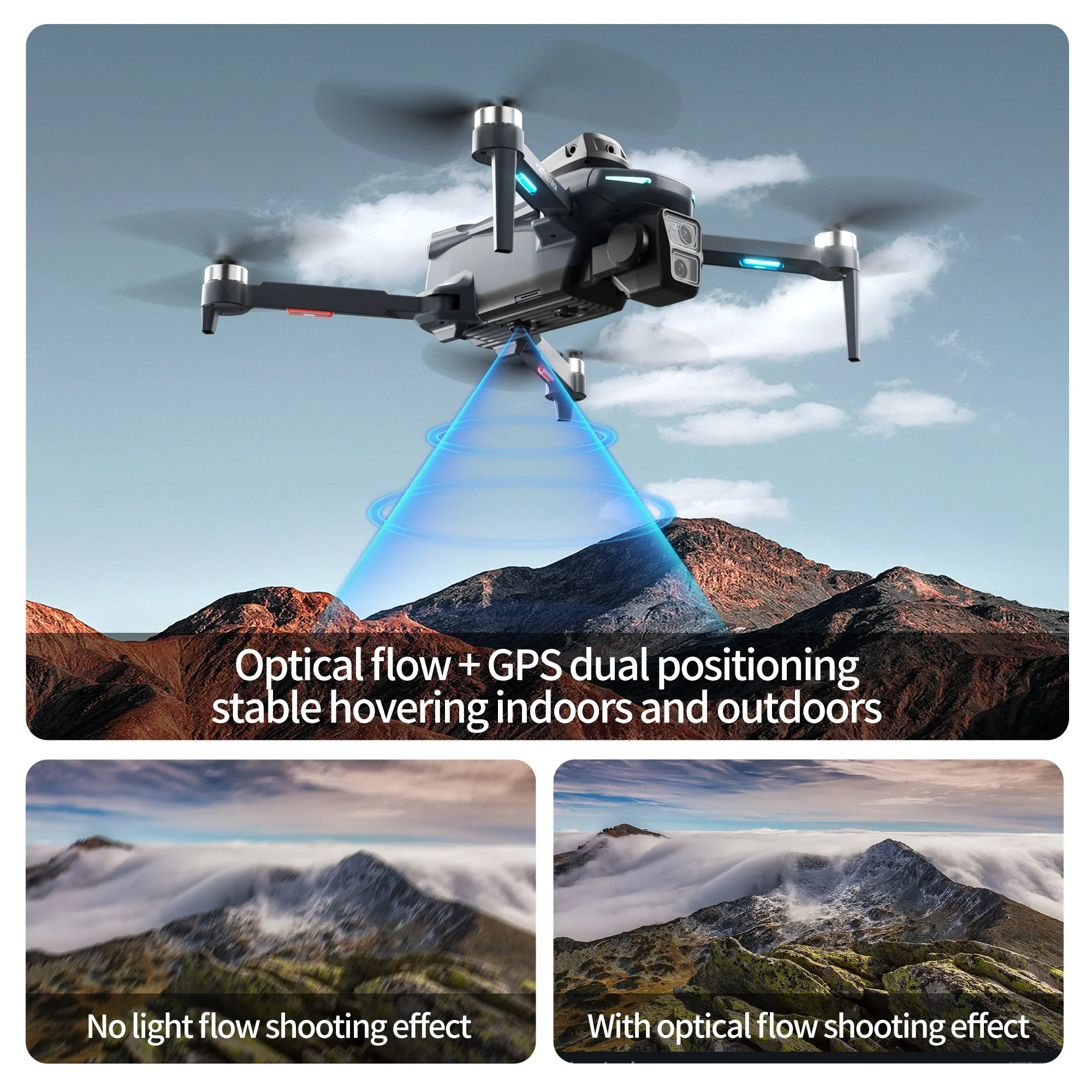 Dron Profesional Lenovo XT606  - Rc Hobby China reseña y precio