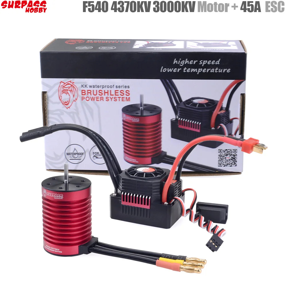SURPASS HOBBY KK Combo imperme - Rc Hobby Motor reseña y precio