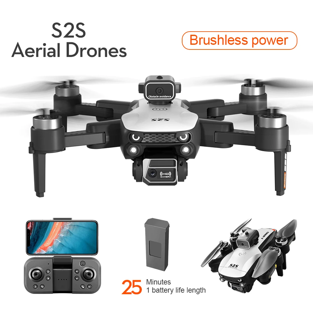 Nuevo Dron S2S 8K profesional  - Rc Hobby China reseña y precio