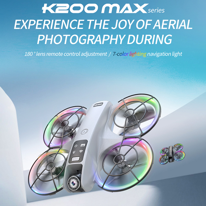 Dron K200 con Cámara HD 8K 108 - Rc Hobby China reseña y precio