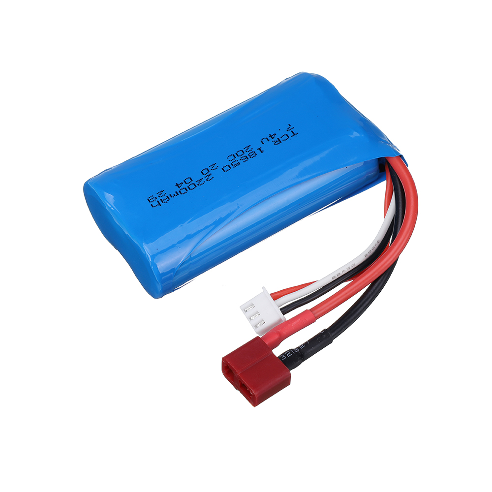 Batería Lipo de 7,4 V, 2200mAh - Rc Hobby Helicopter reseña y precio