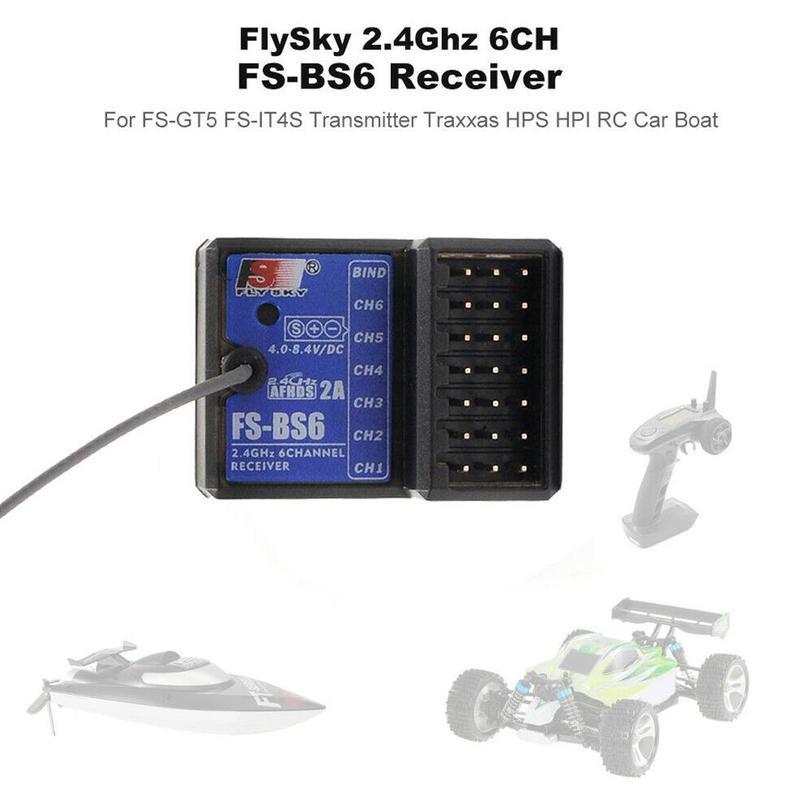 Receptor Flysky FS-BS6 2,4 Ghz - Rc Hobby Shops reseña y precio