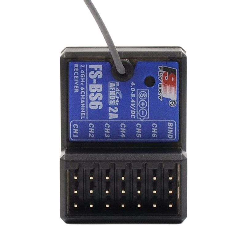 Receptor Flysky FS-BS6 2,4 Ghz - Rc Hobby Shops reseña y precio