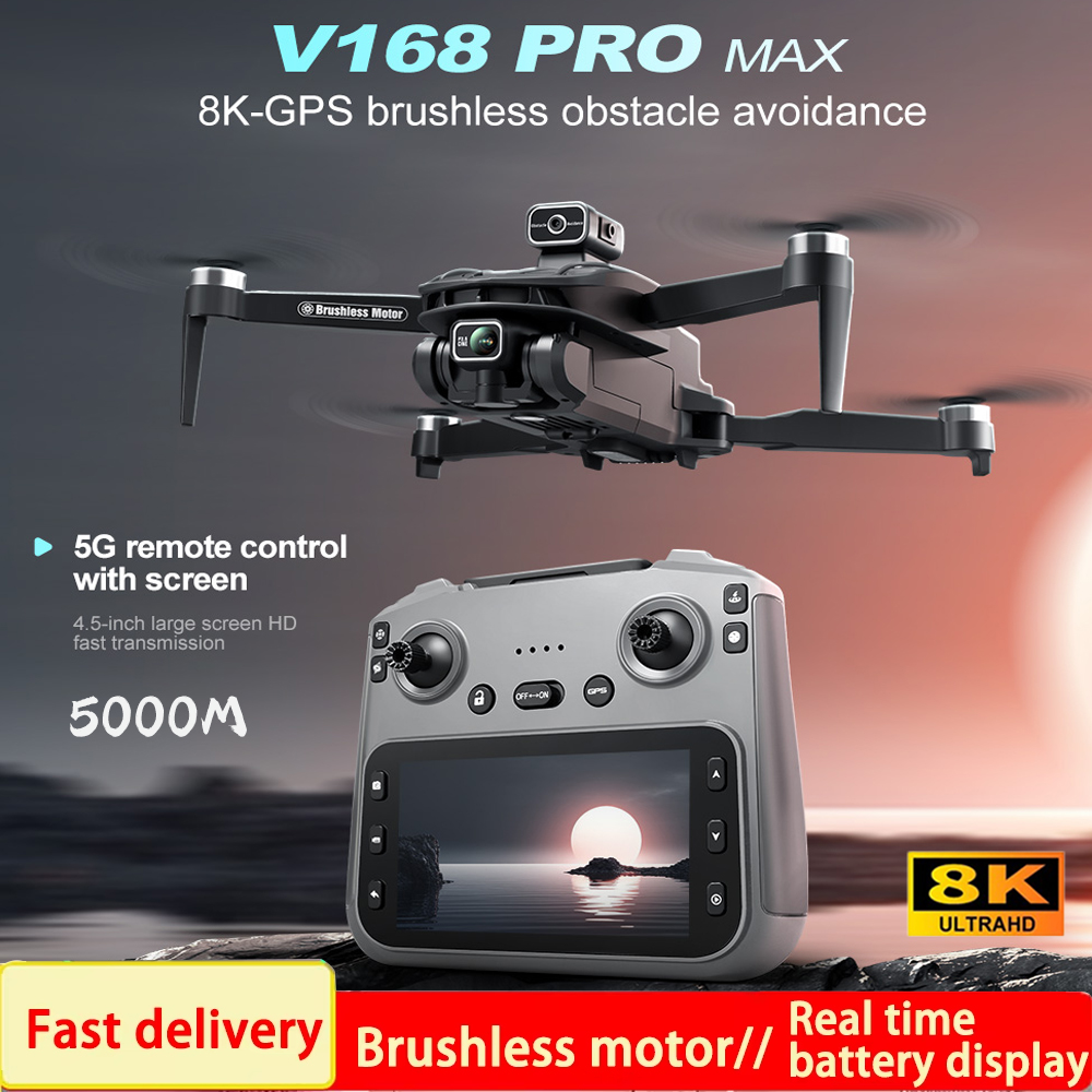 2025 V168 Pro MAX GPS Drone 8K - Rc Hobby China reseña y precio