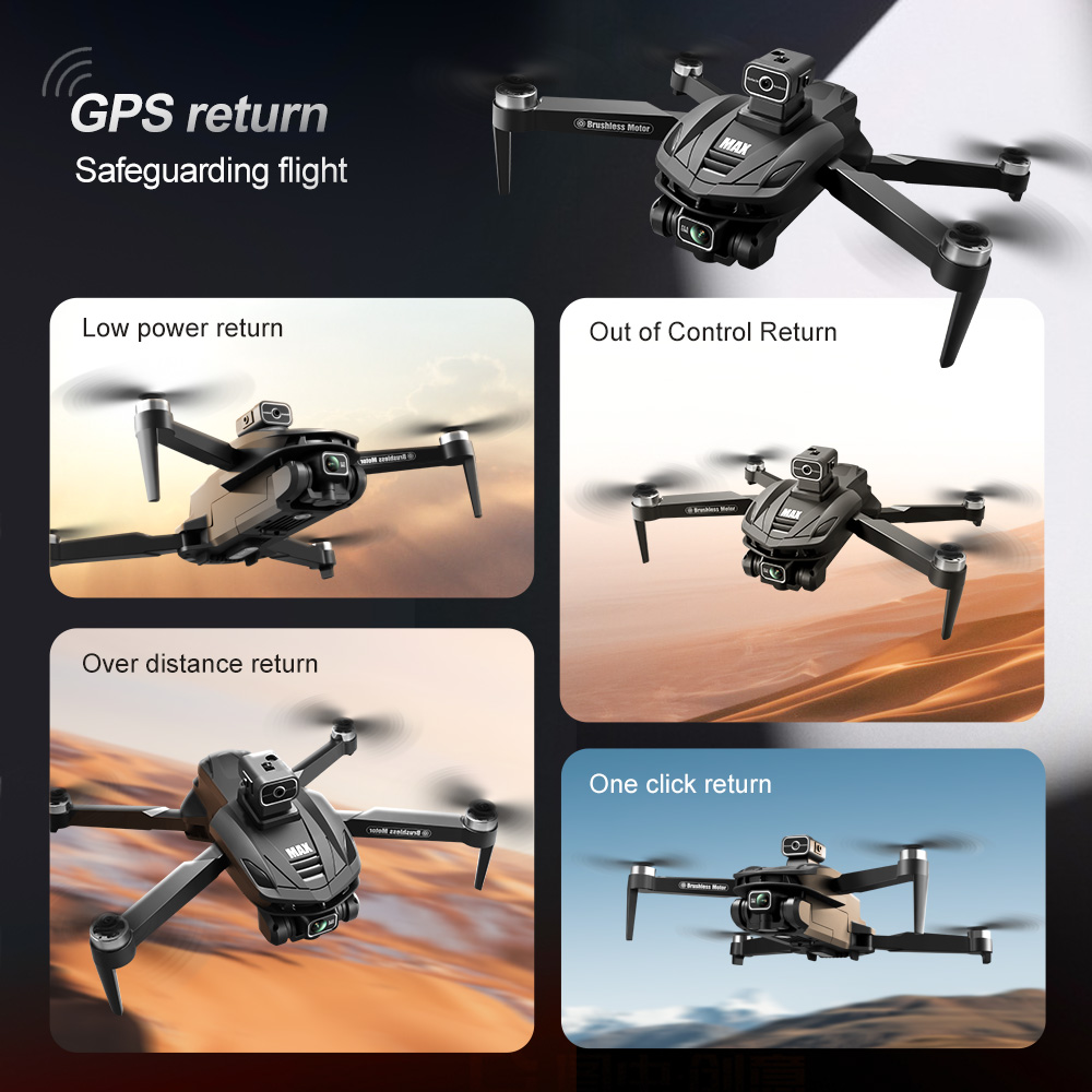 2025 V168 Pro MAX GPS Drone 8K - Rc Hobby China reseña y precio