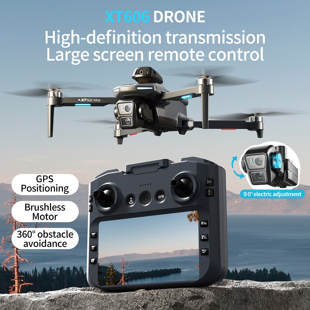 Dron XT606 MAX 3 con Batería,  - Rc Hobby China reseña y precio