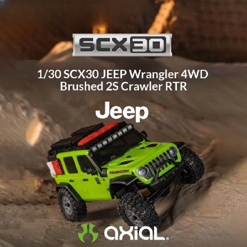AXIAL 1/30 SCX30 Jeep Wrangler - Rc Hobby Jeep Wrangler reseña y precio