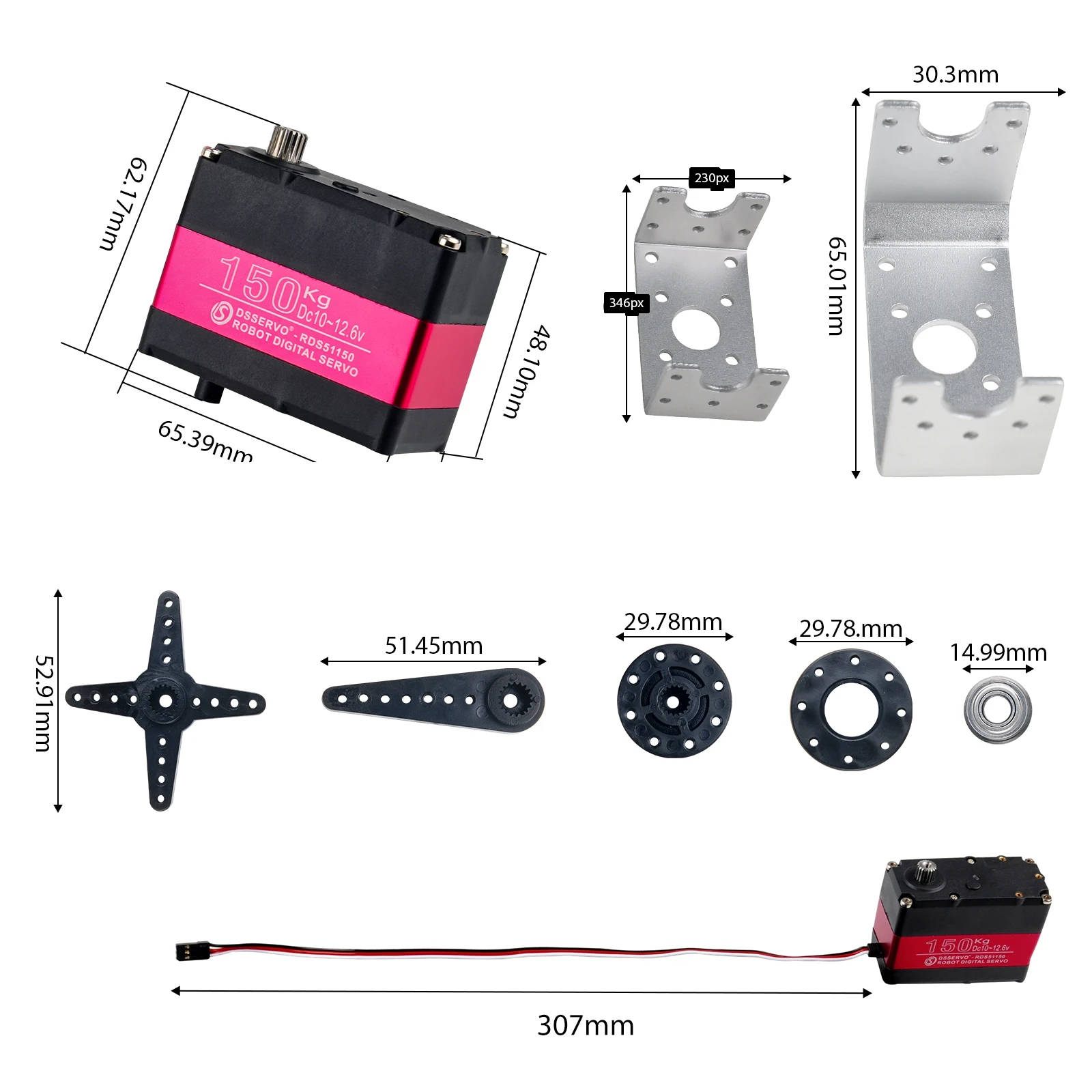 Engranaje de Metal Digital par - Rc Hobby Shops reseña y precio