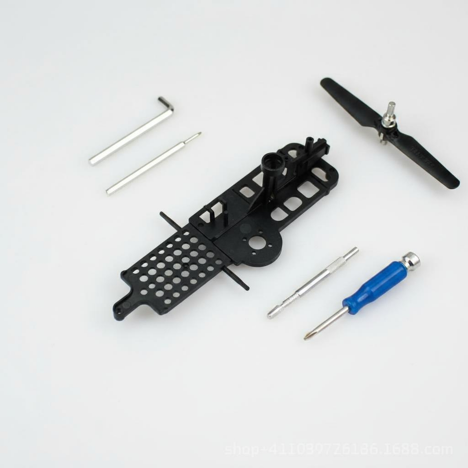Base de ensamblaje para helicó - Rc Hobby Motor reseña y precio