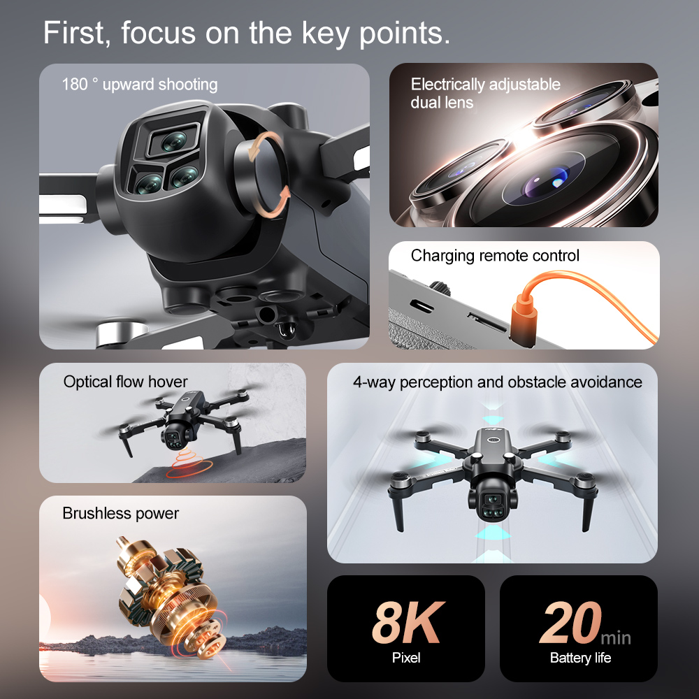 Dron Lenovo V156 MAX HD WIFI F - Rc Hobby China reseña y precio