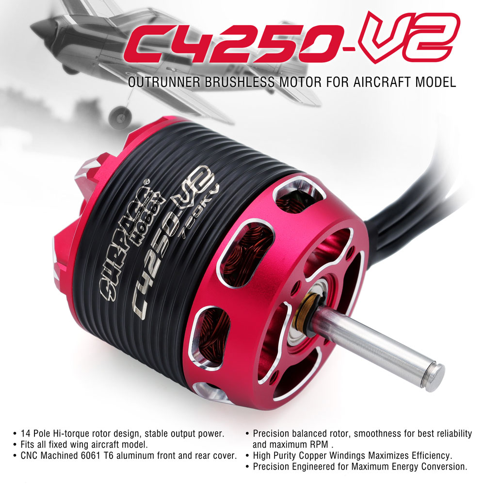 SURPASS HOBBY C4240 750KV/850K - Rc Hobby Motor reseña y precio