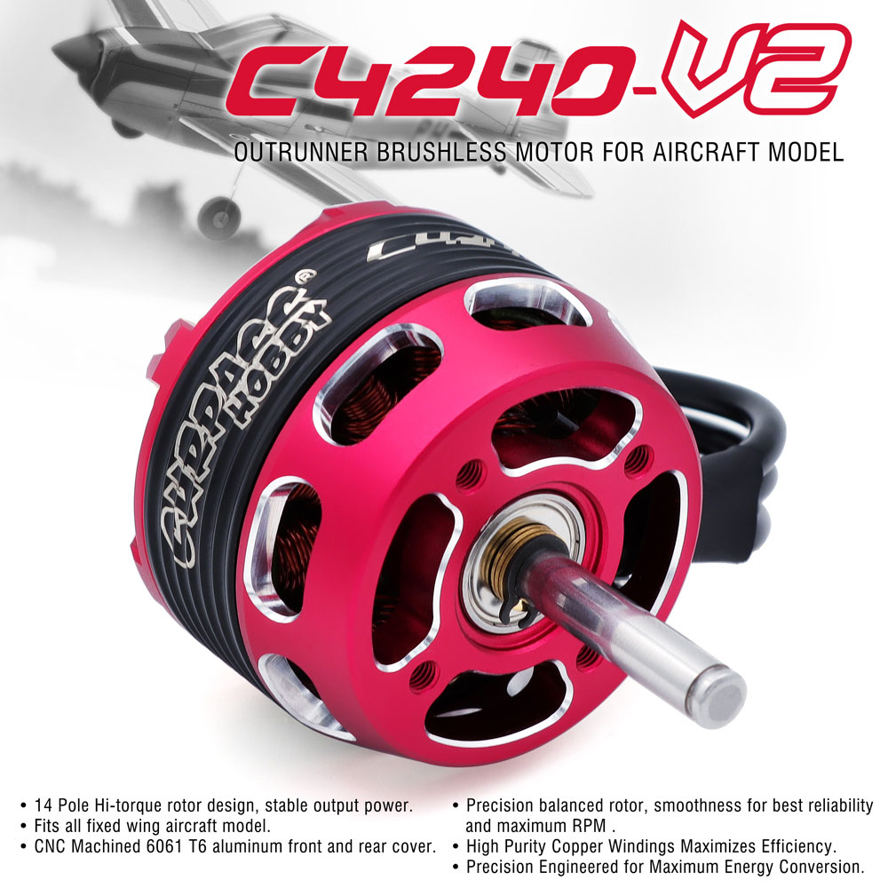 SURPASS HOBBY C4240 750KV/850K - Rc Hobby Motor reseña y precio