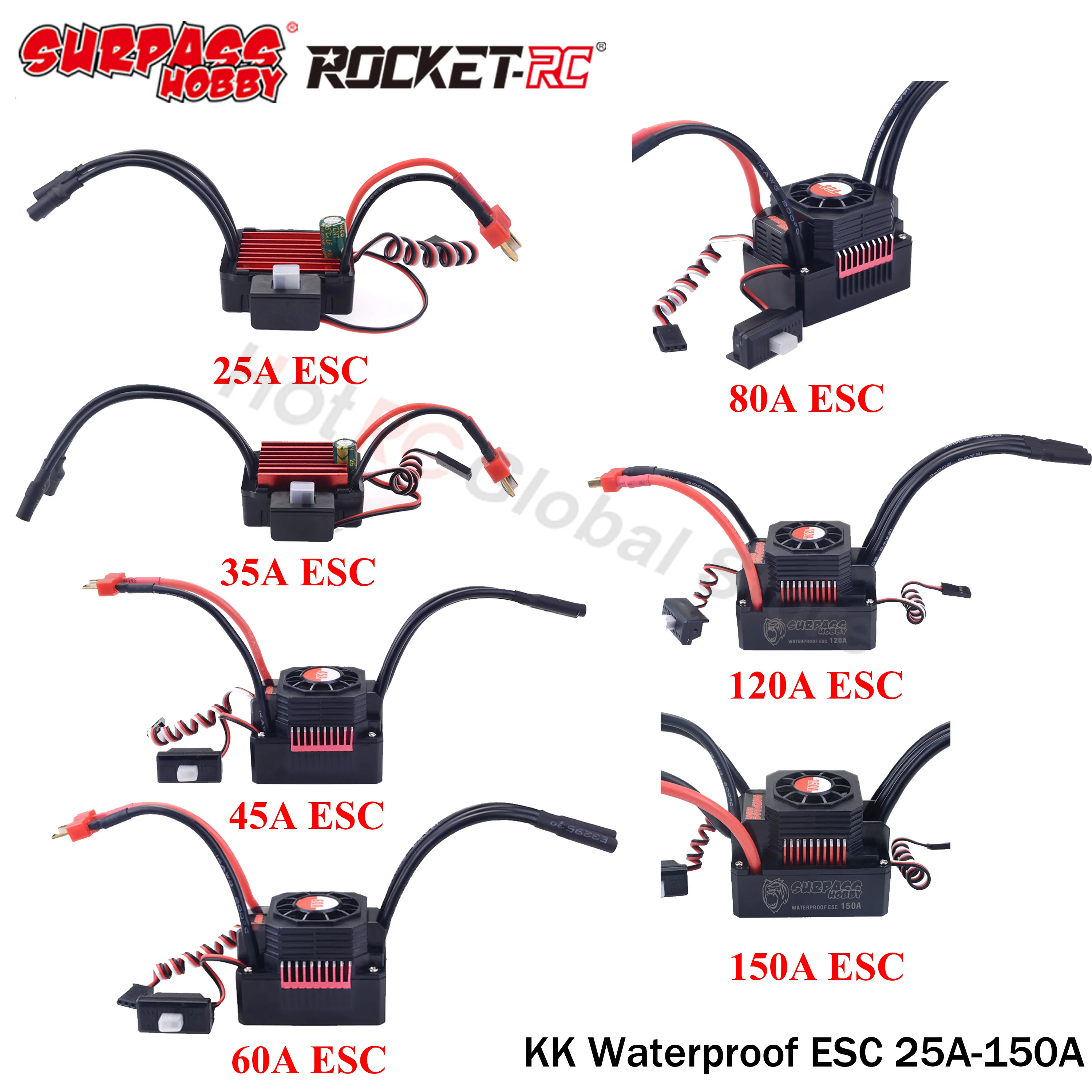 SURPASS HOBBY KK 25A 35A 45A 6 - Rc Hobby Motor reseña y precio