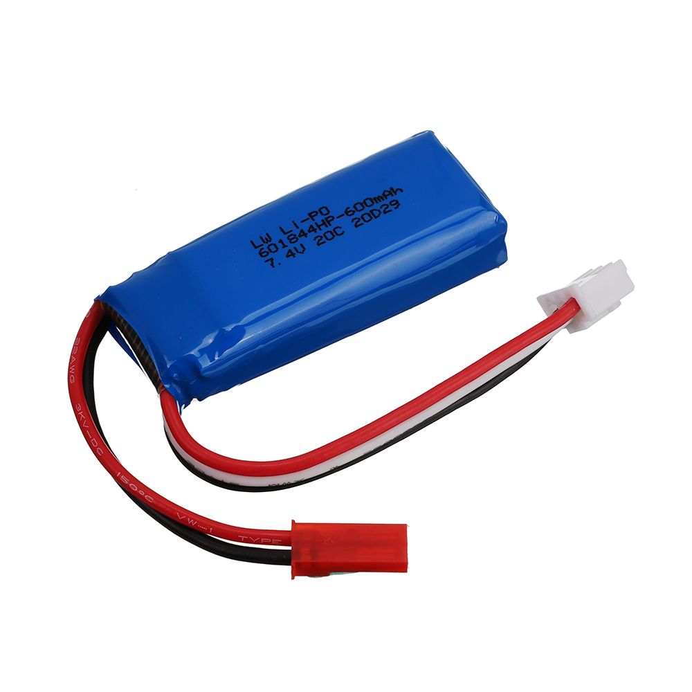 Batería Li-po de 7.4V 2S 600ma - Rc Hobby Brand reseña y precio